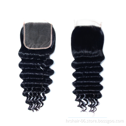 Wholesale 100 brazilian remy hair Aligned cuticle human hair Loose Deep Wave  Hair Extensions